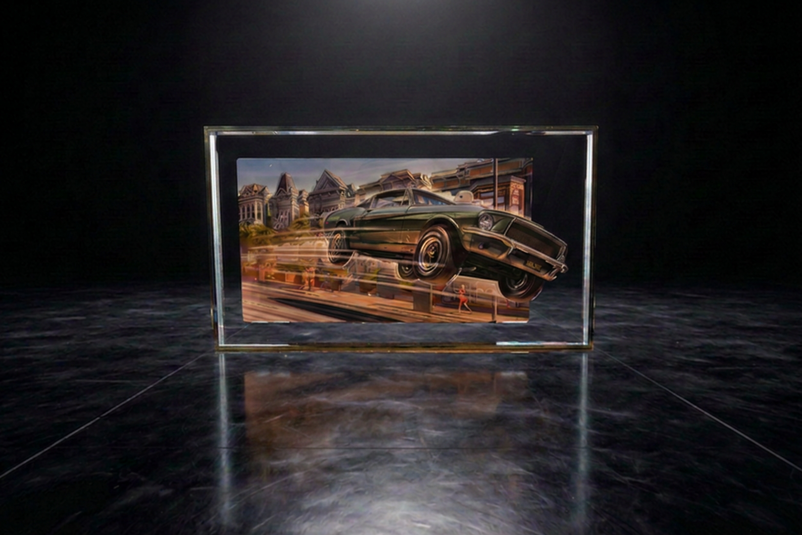 Tableau de voiture de sport